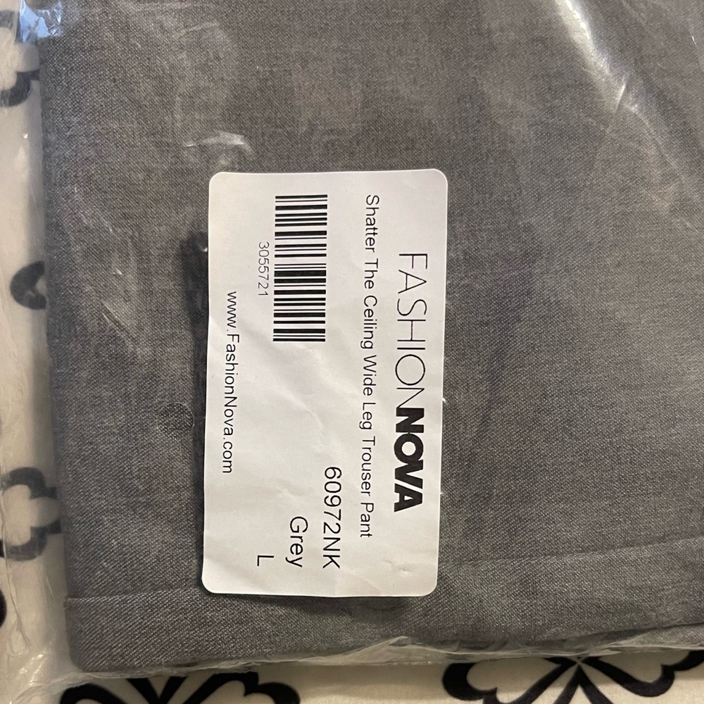 FashionNova Grey Dress Pants (Slacks)